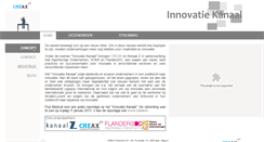 Desktop Screenshot of innovatiekanaal.be